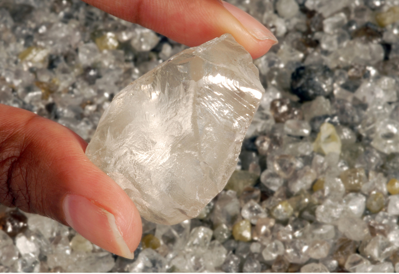 A report from De Beers's new diamond mine