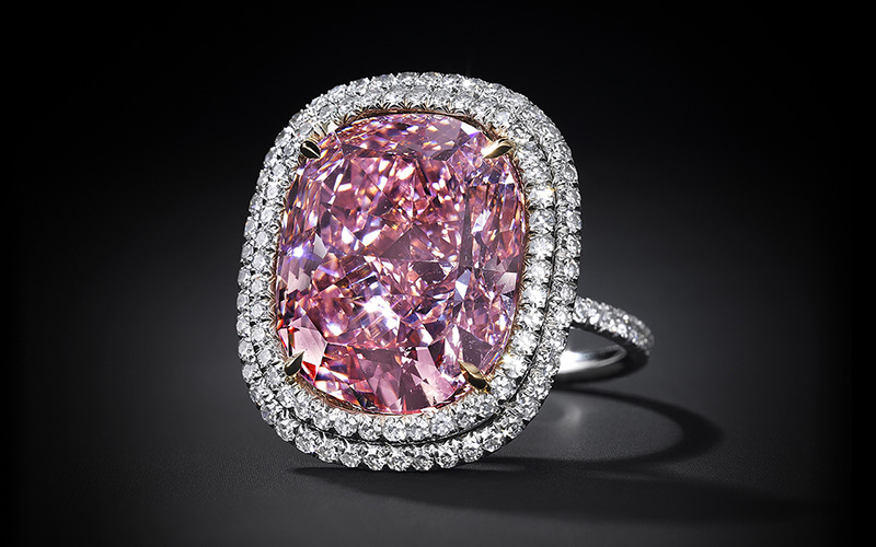 Christies to tour and auction 16.08ct fancy vivid pink diamond