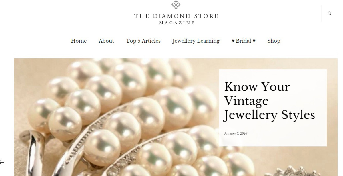 The Diamond Store shortlisted for UK Blog Award 2016