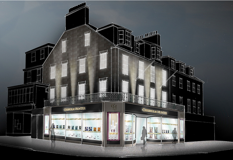 Chisholm Hunter on verge of opening major flagship boutique in Edinburgh
