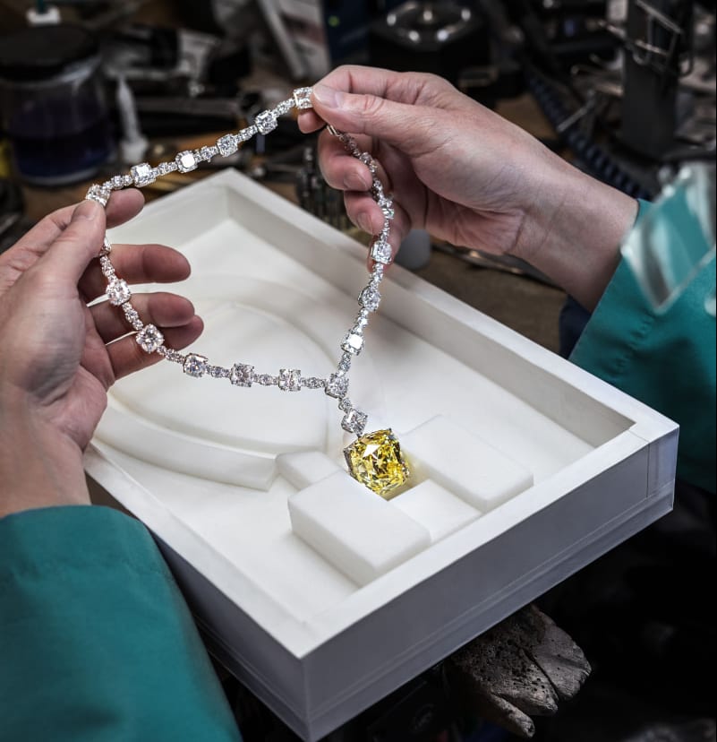 Lady Gaga becomes third woman to ever wear the renowned Tiffany Diamond