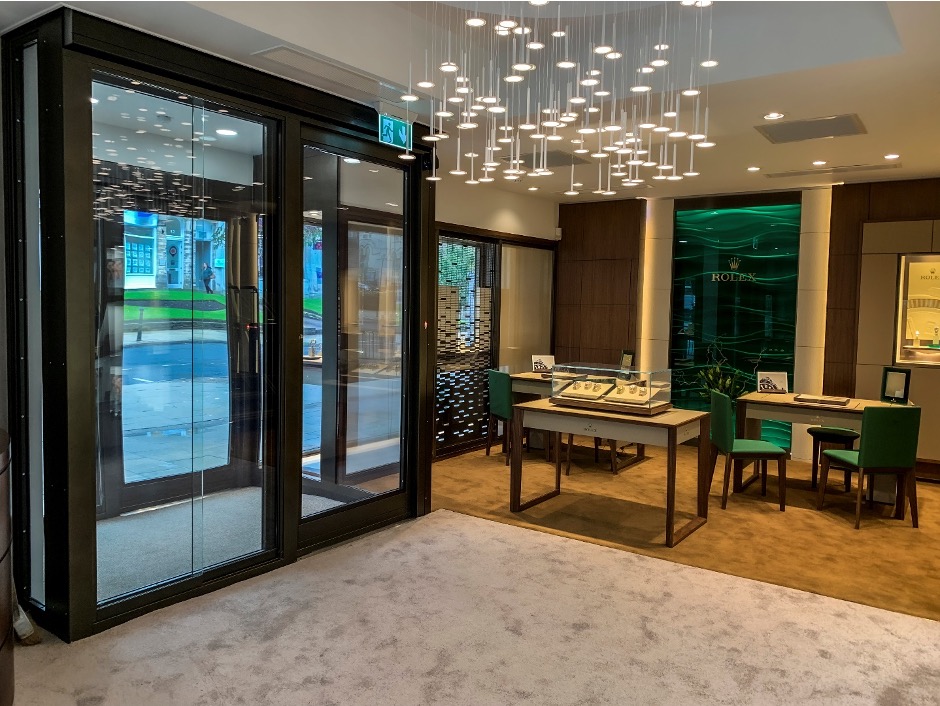 Warrior Doors offers contactless security solution for jewellers