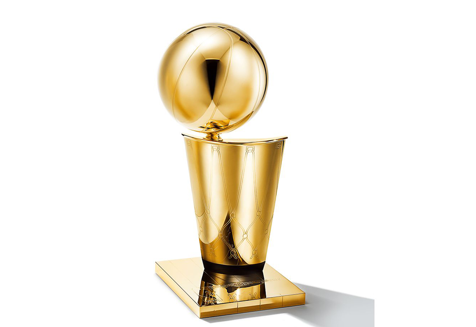 nba finals trophy