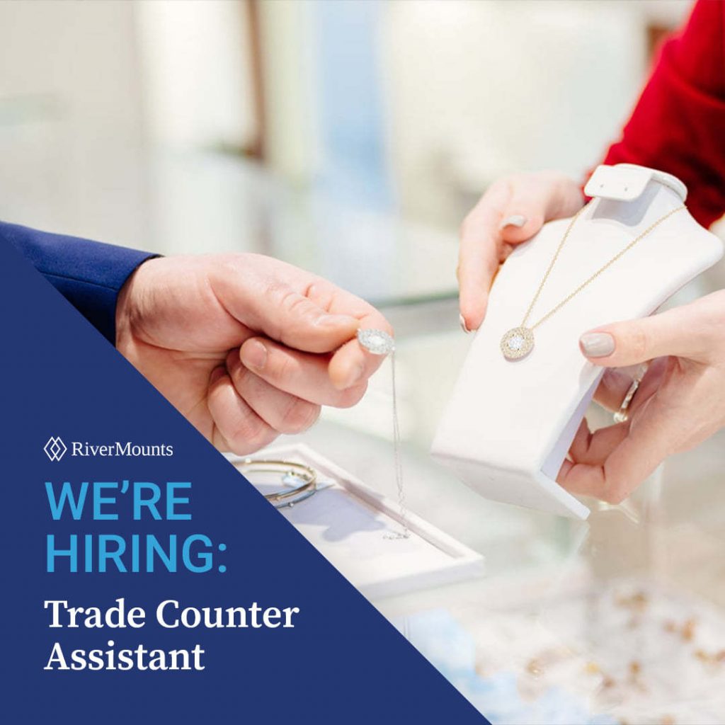 JOB AD: THREE trade counter assistants needed at River Mounts