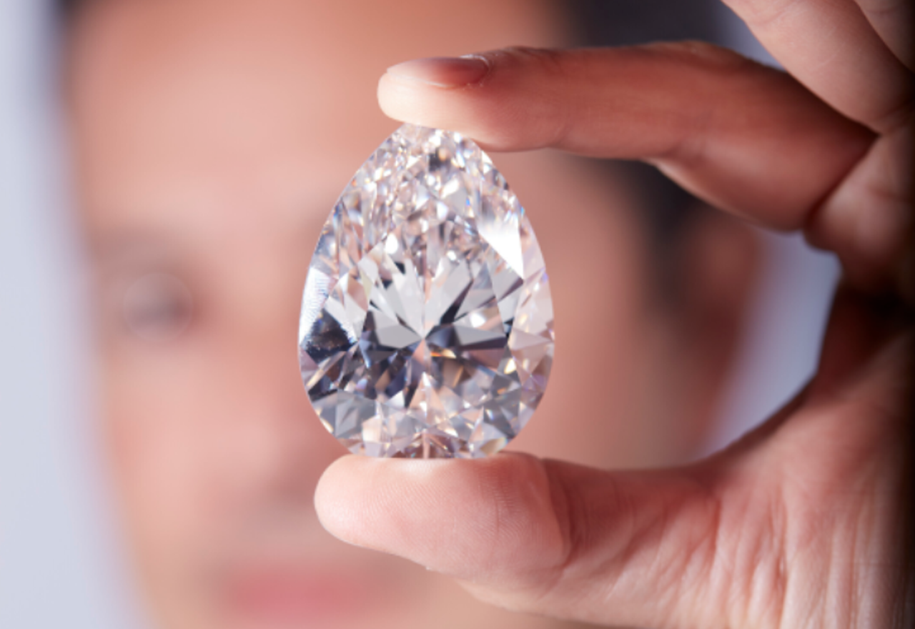 Real sales white diamond