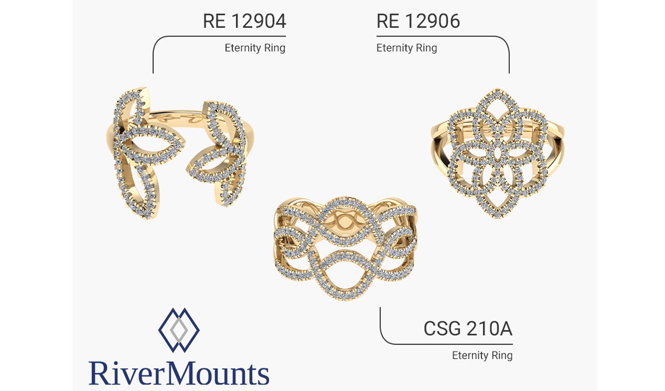 River Set Rings The new cocktail rings by River Mounts