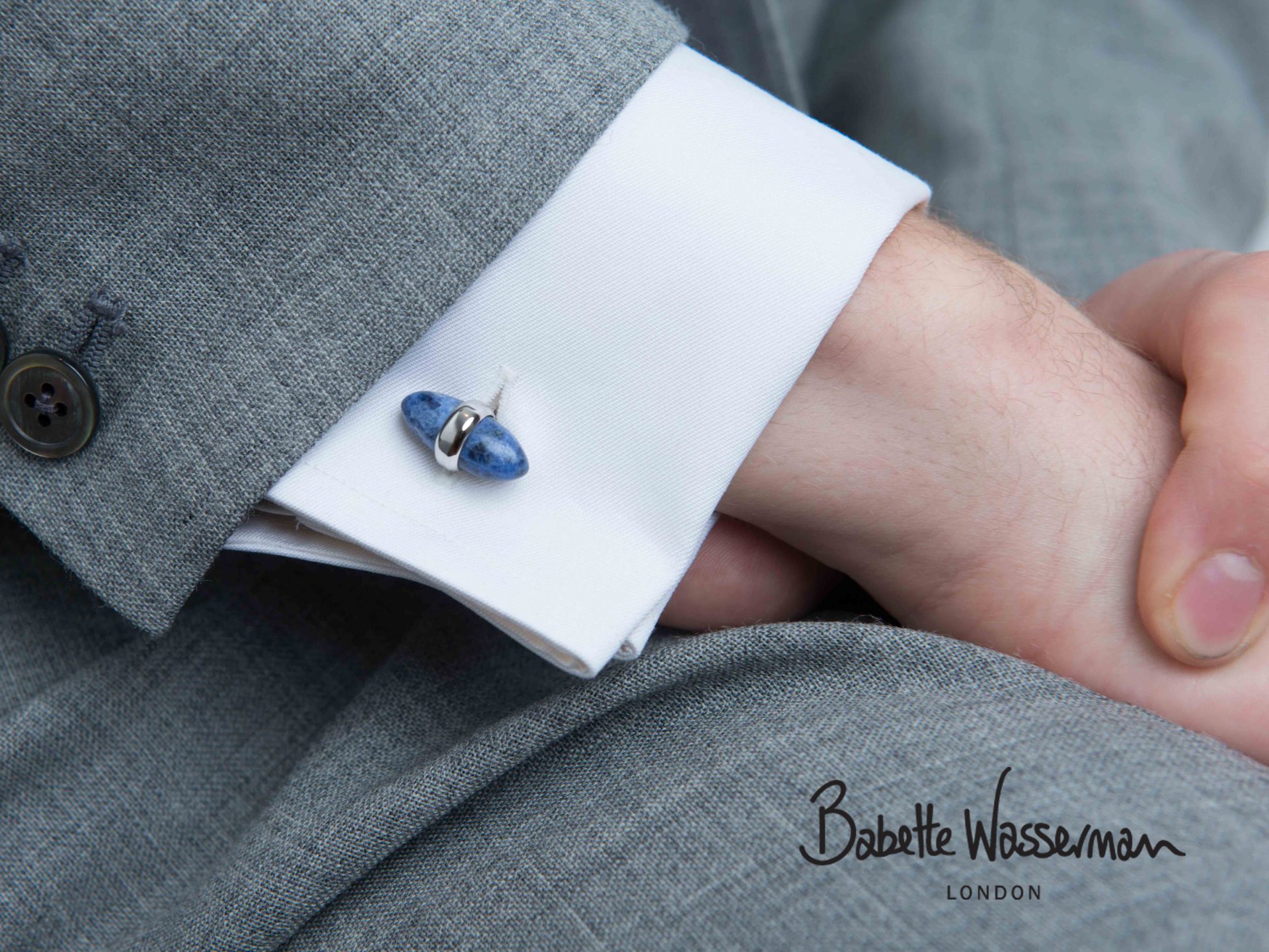 Babette wasserman London】カフリンクス よじる