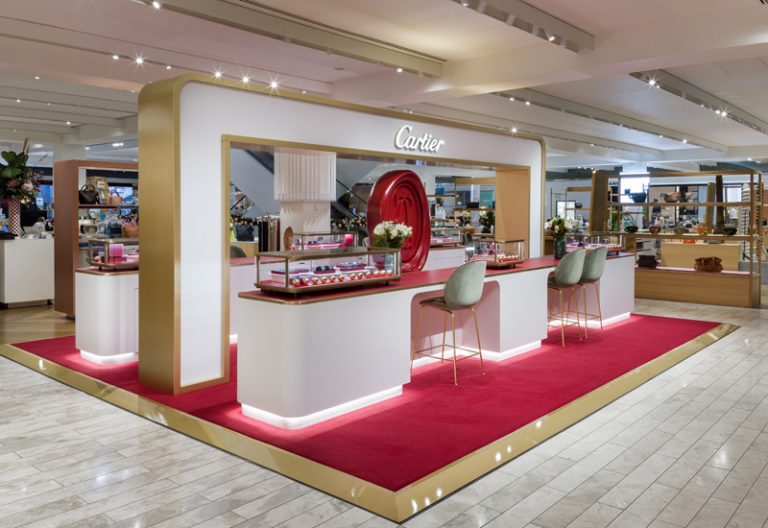 Cartier returns to Selfridges Manchester with festive pop up
