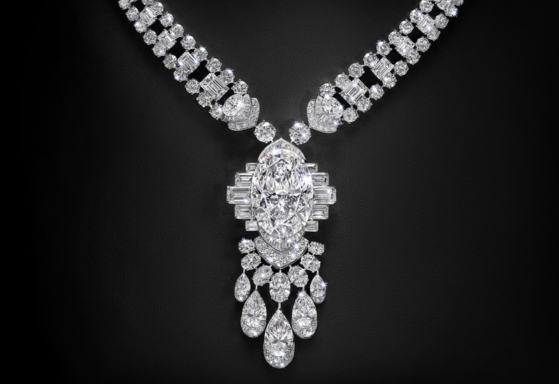 Necklaces Shine in Cartier's New High Jewelry