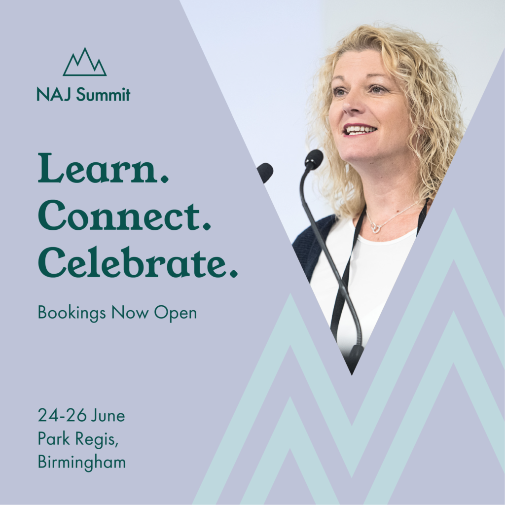 Bookings open NOW for NAJ Summit 2023