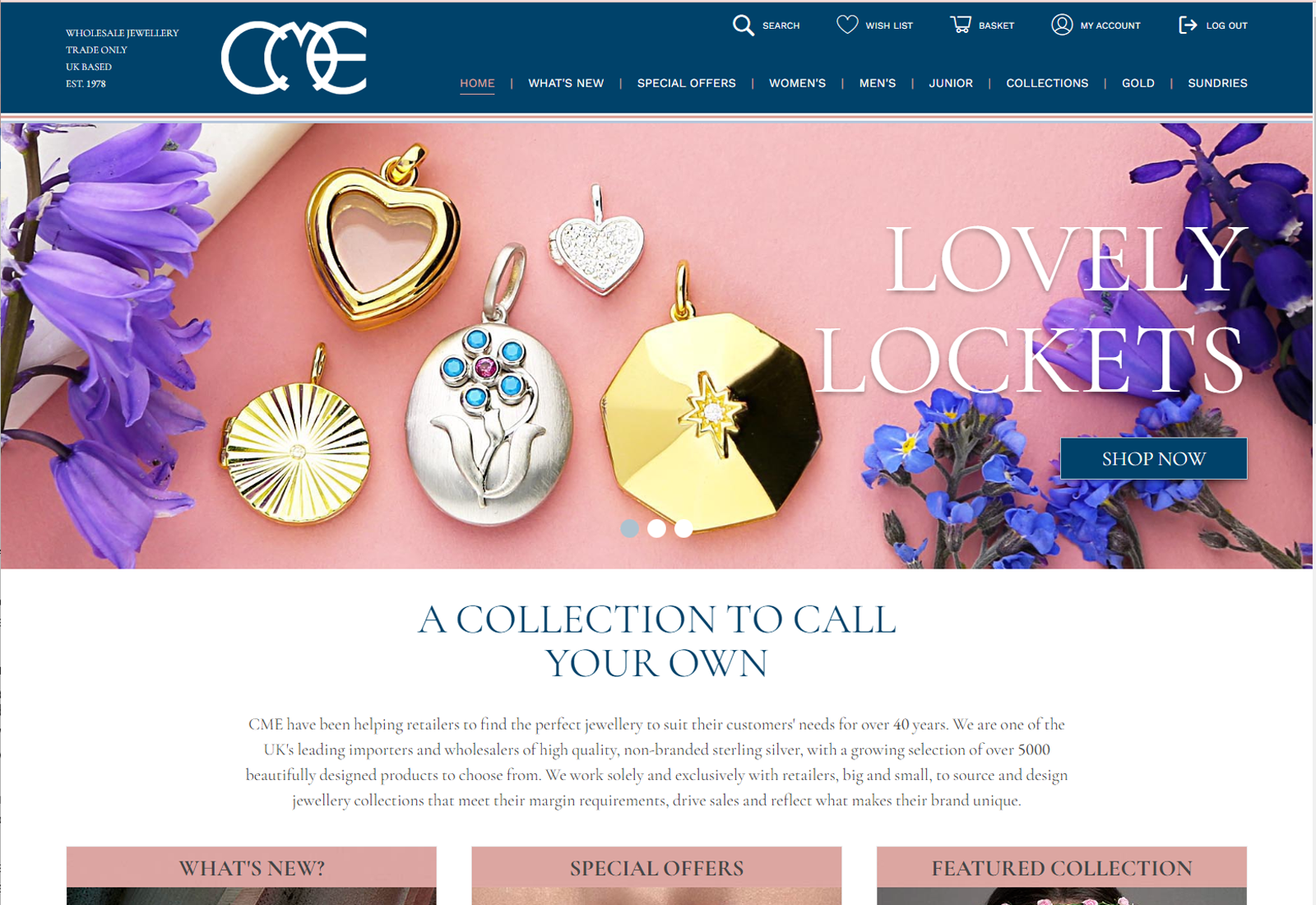 New features unveiled for the CME website