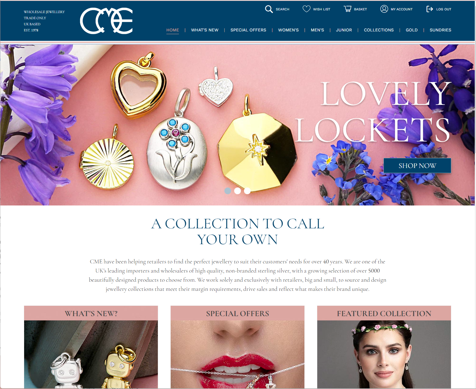 New features unveiled for the CME website