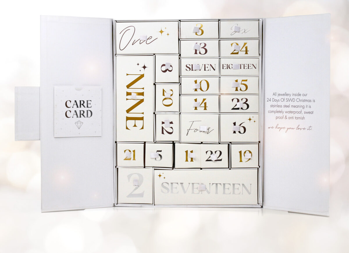 Jewellery Advent Calendar - Gold