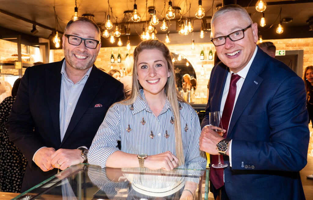 Berry’s Jewellers and Breitling celebrate opening of new Leeds boutique