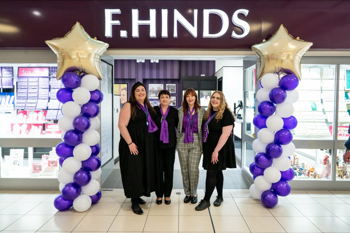 F Hinds celebrates third new store opening in 2024