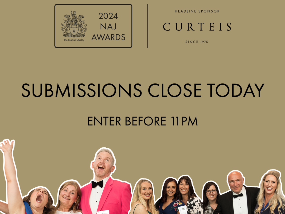 Submissions close today for NAJ Awards