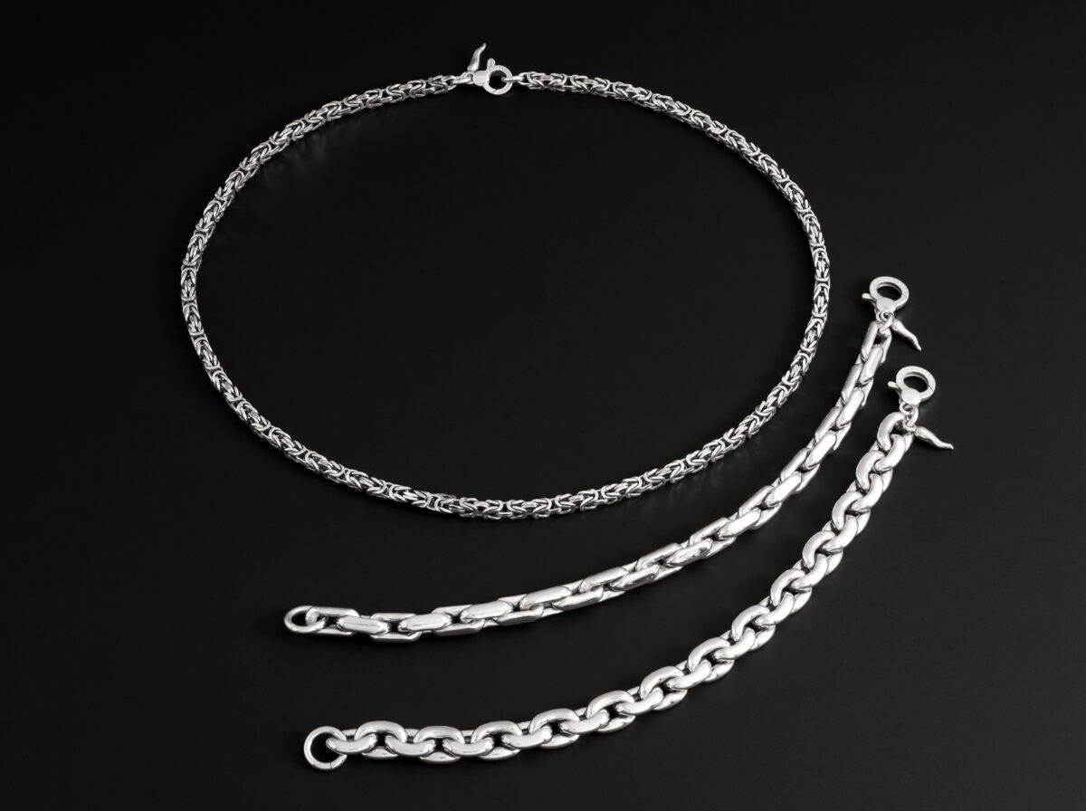 Bracelet Giovanni Raspini Byzantin Grand En Argent Sterling 925 - Modèle 6863 - Longueur 21,5 Cm - Neuf étiqueté
