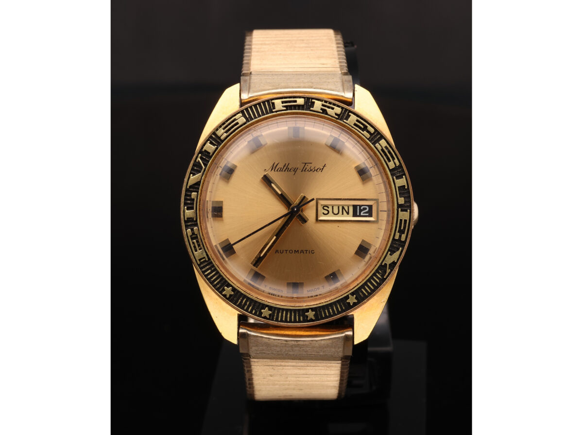 Rare Elvis Presley Mathey-Tissot watch heads to auction