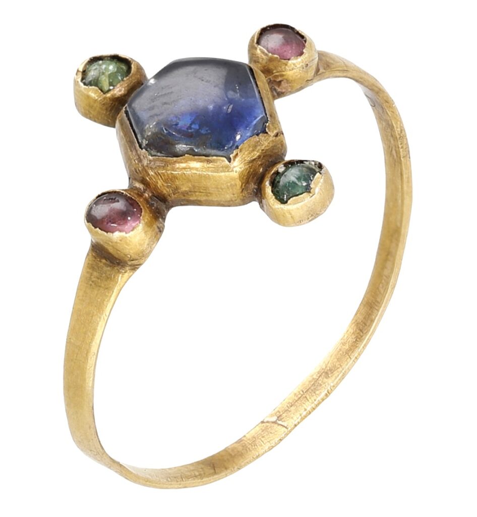 Rare medieval rings discovered by metal detectorist friends