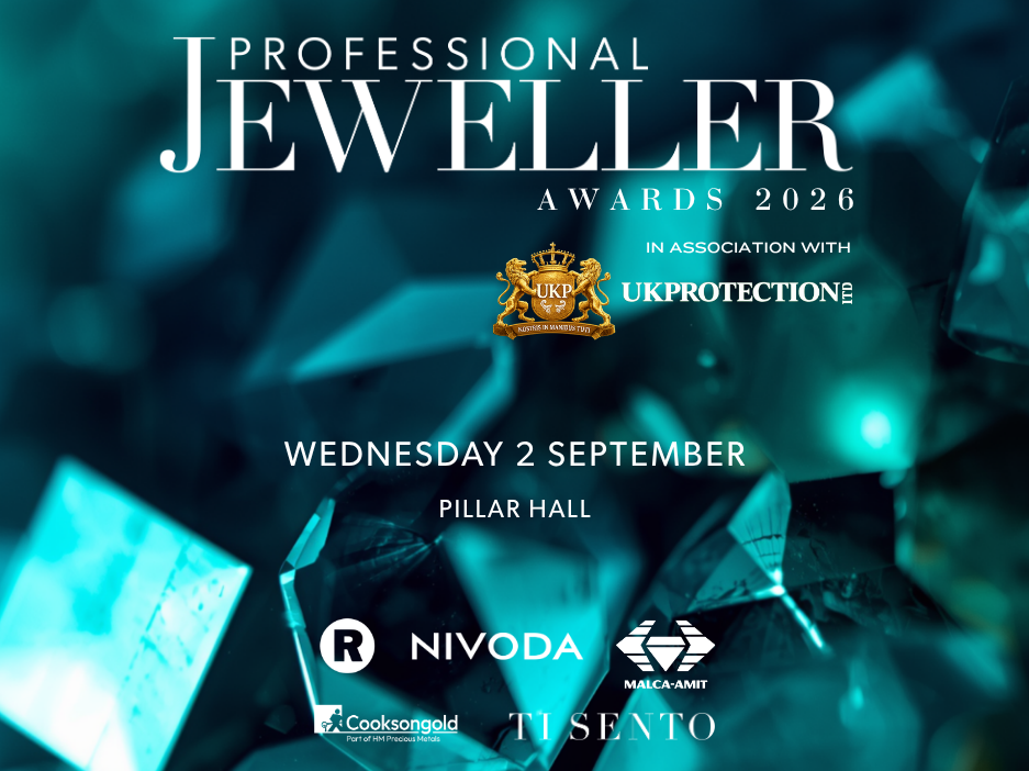 Professional Jeweller Awards 2026 Shortlist vote NOW OPEN